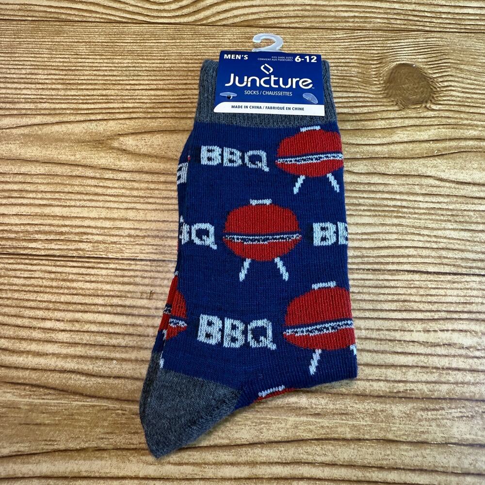 New  Men's Novelty BBQ  Grilling Gift Size 6-12. Men's fun gift ideas NWT Dad